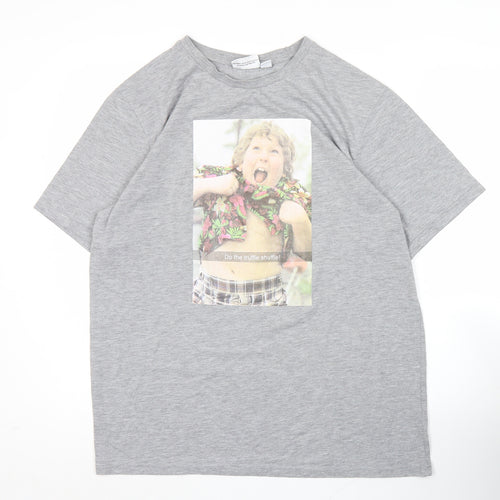The Goonies Men’s Grey M Graphic Movie T-Shirt Short Sleeve Funny
