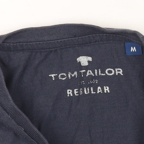 Tom Tailor Boys Blue Long Sleeve Graphic Print Cotton T-Shirt 12-13Y