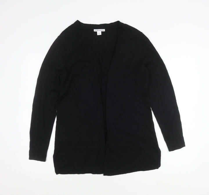 Amazon Essentials Womens Black M Knit Cardigan V-Neck Long Sleeve