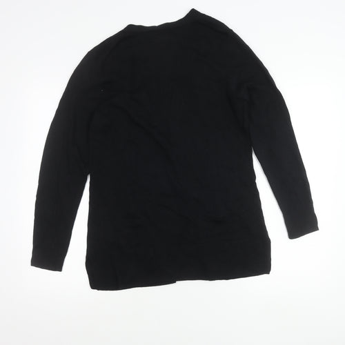Amazon Essentials Womens Black M Knit Cardigan V-Neck Long Sleeve