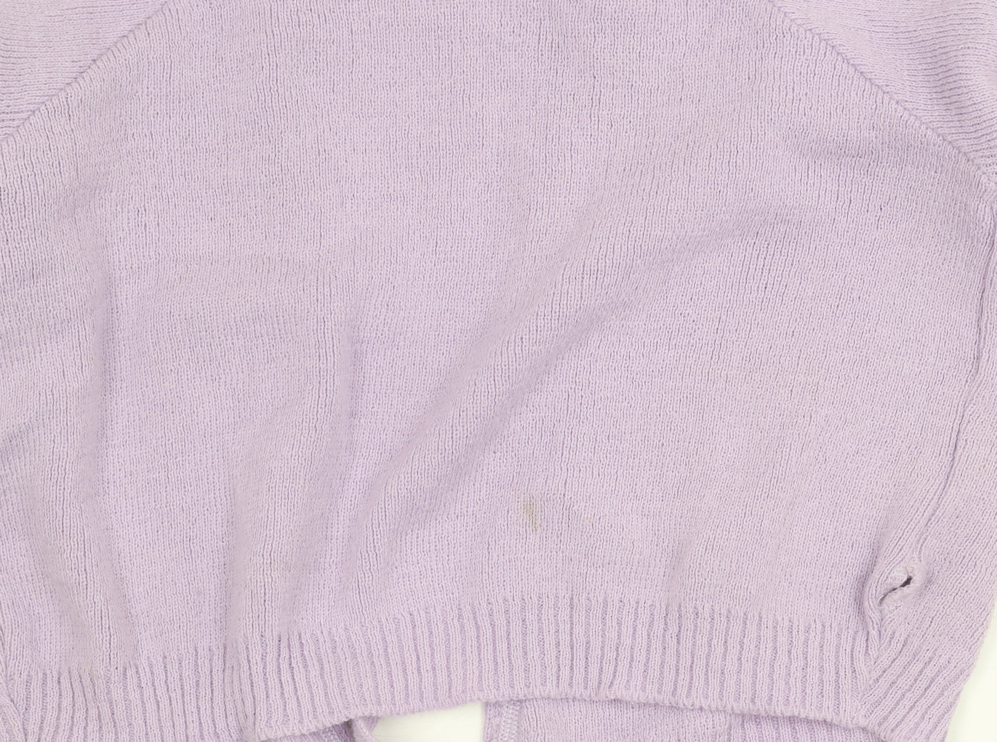 Dance Gear Girls Lilac Acrylic Tie Front Cardigan 28in Size