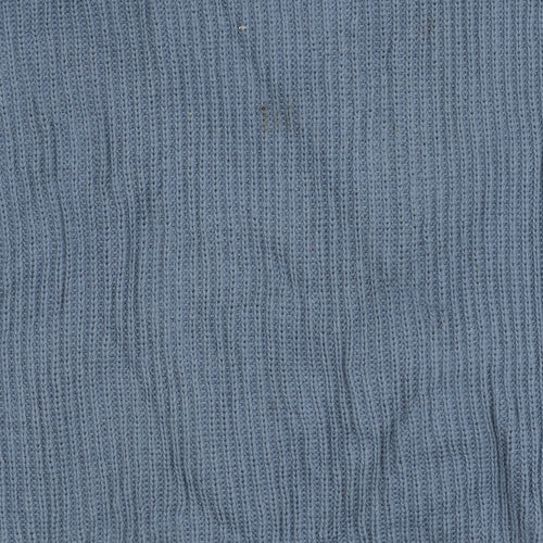 Fat Face Mens Blue Cotton Crew Neck Jumper L Regular Fit Knitwear