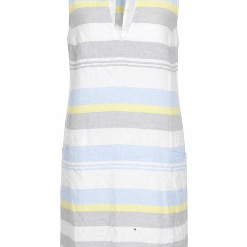 Joules Women’s Multicoloured Stripe Shift Dress UK 10 Sleeveless