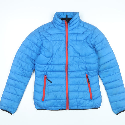 Stormtech Men's Blue Puffer Jacket S Regular Fit Outdoor Coat