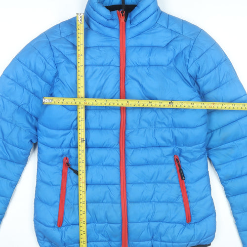 Stormtech Men's Blue Puffer Jacket S Regular Fit Outdoor Coat