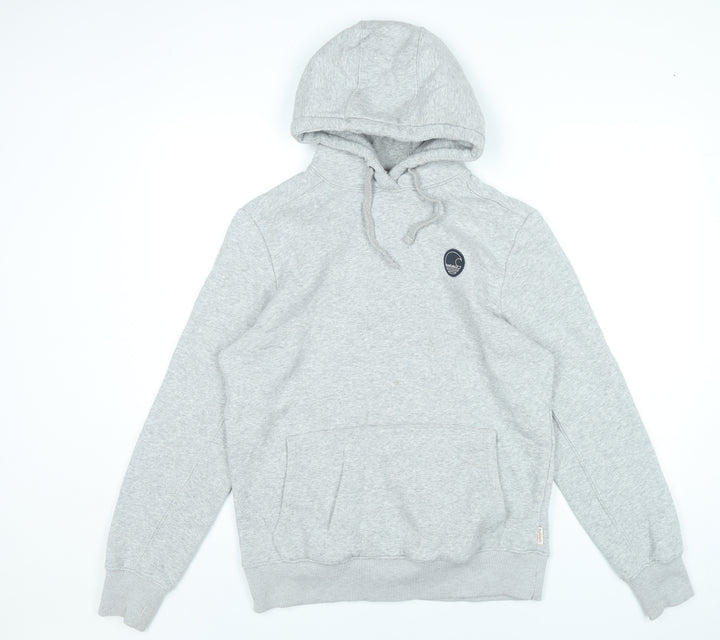 SoulCal & Co Men’s Grey Pullover Hoodie M Regular Fit Cotton Blend