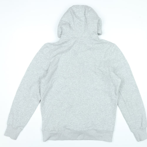 SoulCal & Co Men’s Grey Pullover Hoodie M Regular Fit Cotton Blend