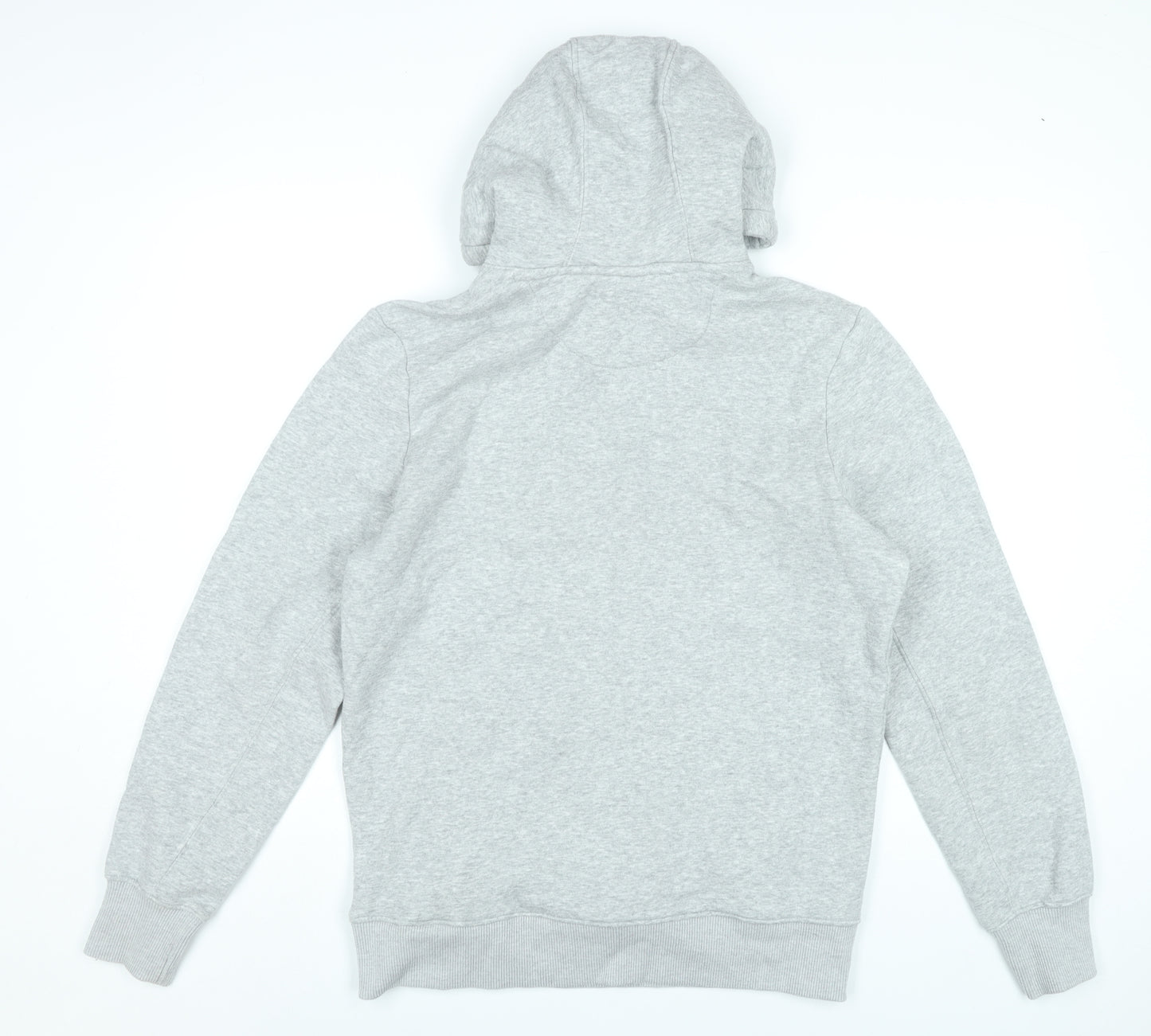 SoulCal & Co Men’s Grey Pullover Hoodie M Regular Fit Cotton Blend