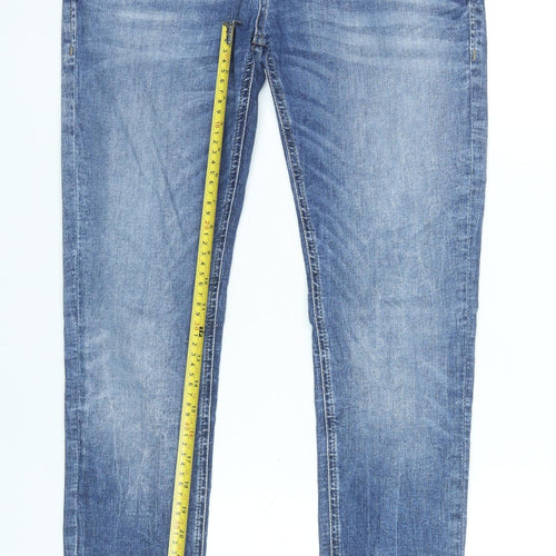 Jack & Jones Men’s Blue Slim Skinny Jeans Size W31 L32 Denim