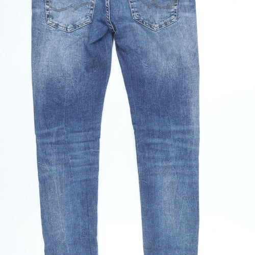 Jack & Jones Men’s Blue Slim Skinny Jeans Size W31 L32 Denim