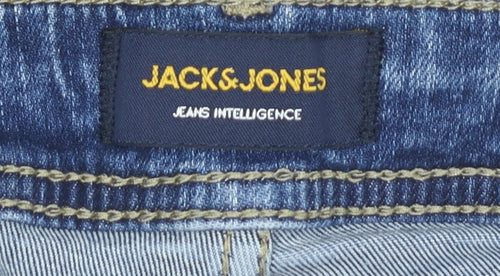 Jack & Jones Men’s Blue Slim Skinny Jeans Size W31 L32 Denim