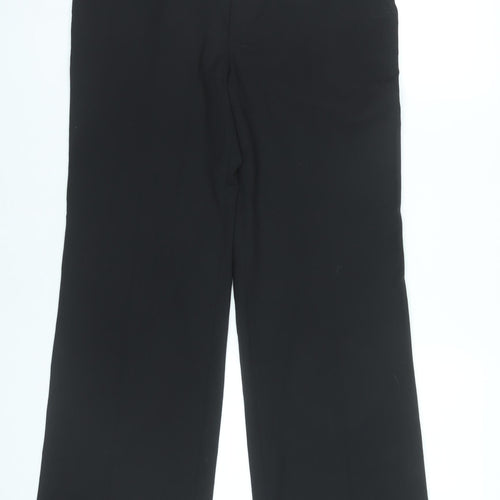 Mexx Womens Black Size 12 Straight Leg Dress Pants Work Trousers