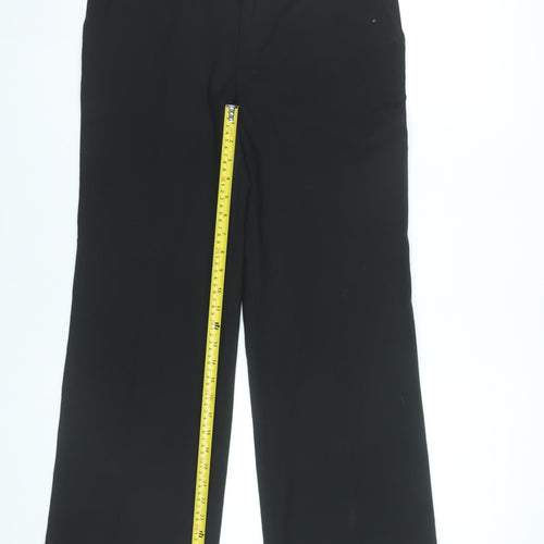 Mexx Womens Black Size 12 Straight Leg Dress Pants Work Trousers