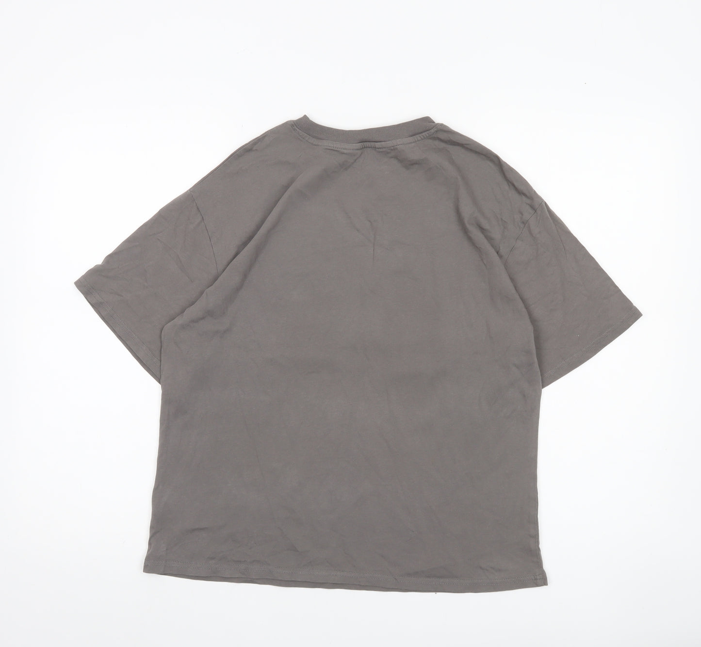 H&M Boys Grey Simpsons T-Shirt 11-12Y Graphic Print Kang Kodos Casual