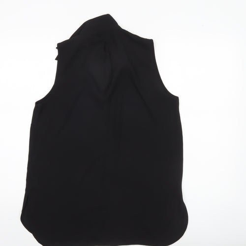 Dorothy Perkins Women’s Black Sleeveless Blouse UK 12 Work Casual