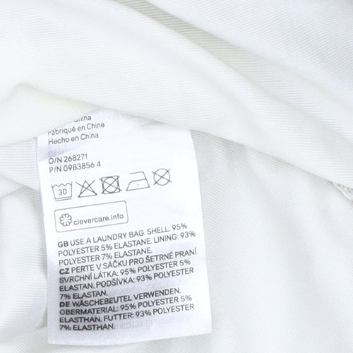 H&M Divided Women’s Multicoloured Bodycon Dress Size 8 Scoop Neck