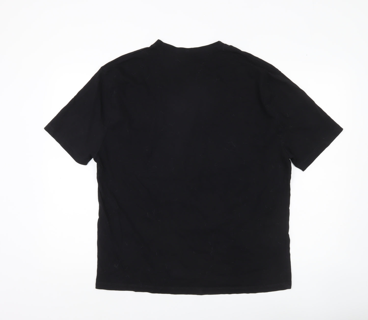 ASOS Men’s Black Art Print Crew Neck T-Shirt Size M