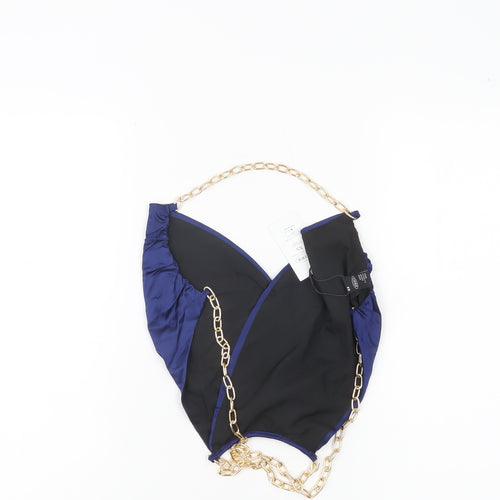 Cider Women’s Blue Satin Camisole Tank Top XS Partywear