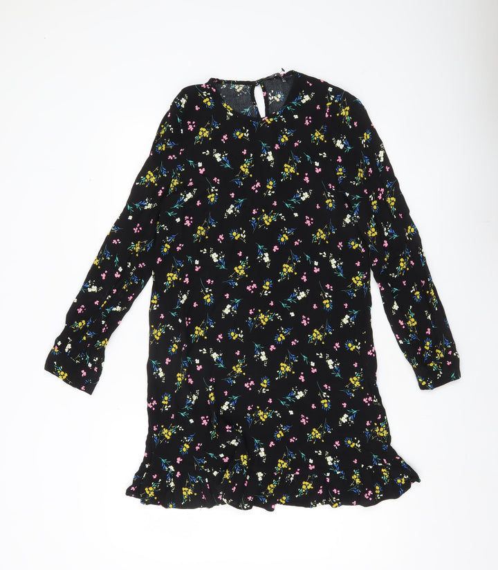 Marks and Spencer Women’s Multicoloured Floral Shift Dress Size 8