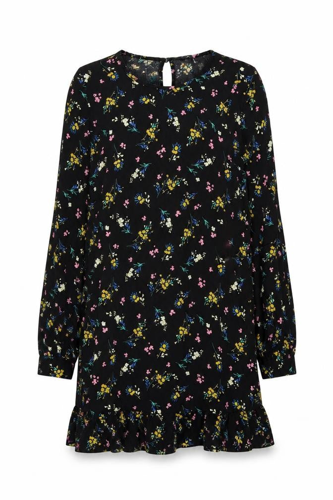Front view of Marks & Spencer Women’s Multicoloured Floral Shift Dress, size UK 8
