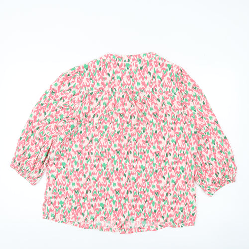 Marks and Spencer Womens Multicoloured Blouse Size 12 Tunic Style
