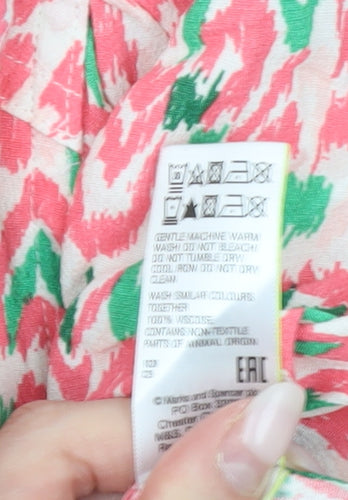 Marks and Spencer Womens Multicoloured Blouse Size 12 Tunic Style