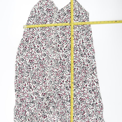 River Island Women’s Multicoloured Floral Slip Dress Size 12 Midi