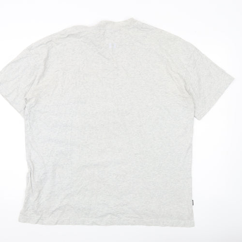 The Hundreds Mens Grey M Graphic Print Crew Neck T-Shirt