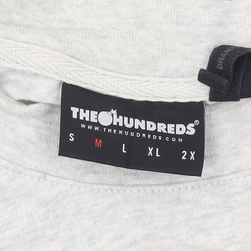 The Hundreds Mens Grey M Graphic Print Crew Neck T-Shirt