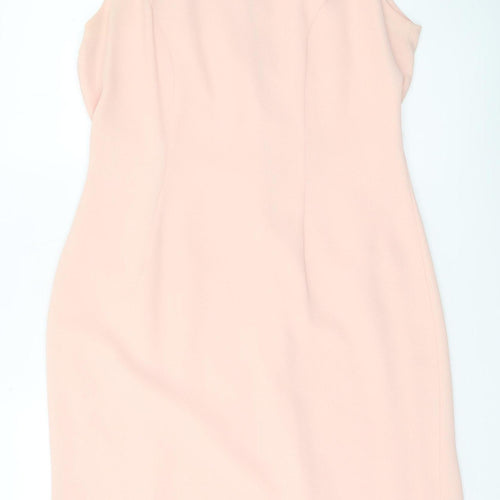 Prima Collections Women’s Pink Knee Length Sheath Dress Size 16