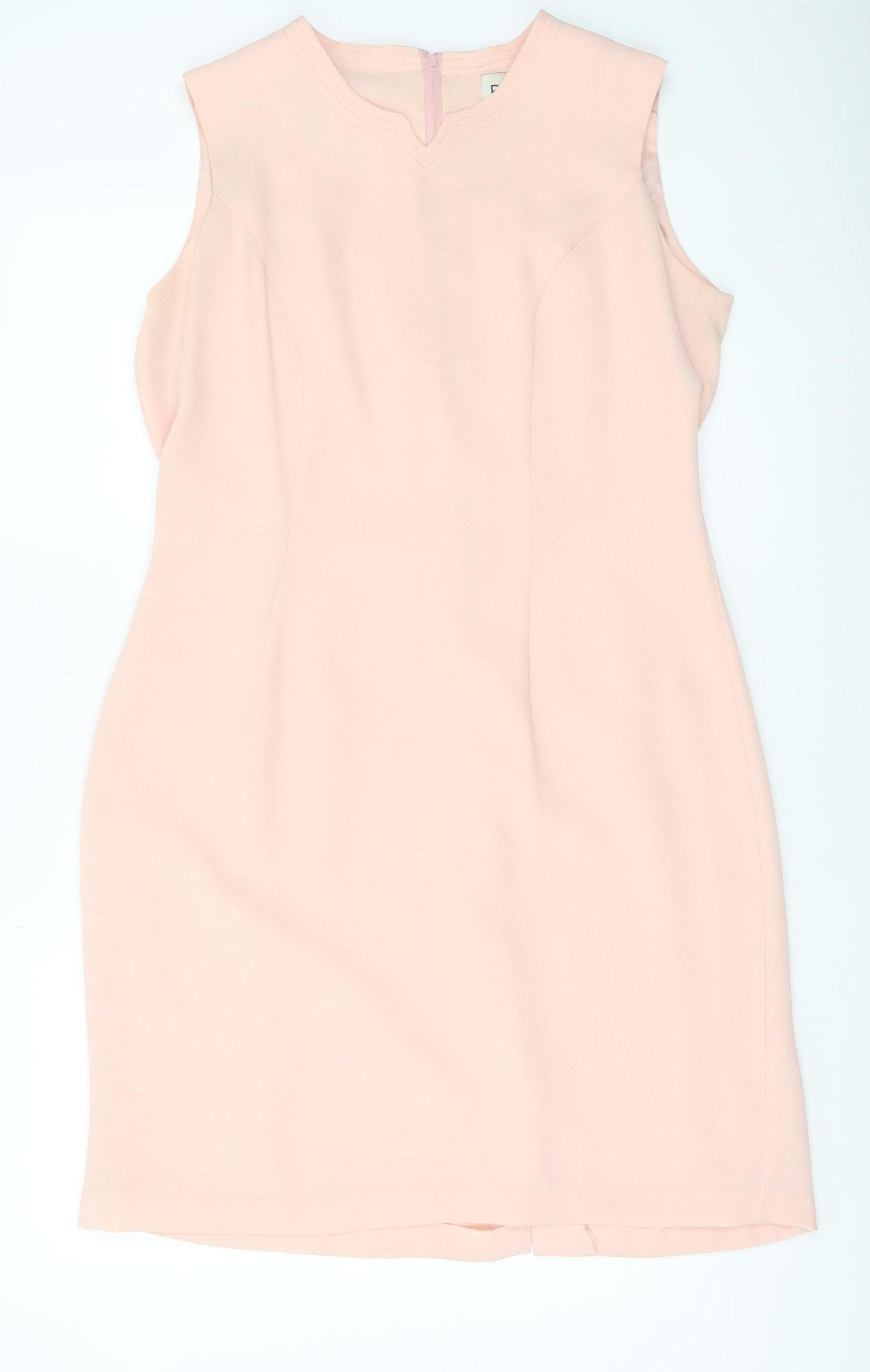 Prima Collections Women’s Pink Knee Length Sheath Dress Size 16