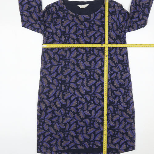 Seasalt Cornwall Women’s Blue Floral Shift Dress Size 8