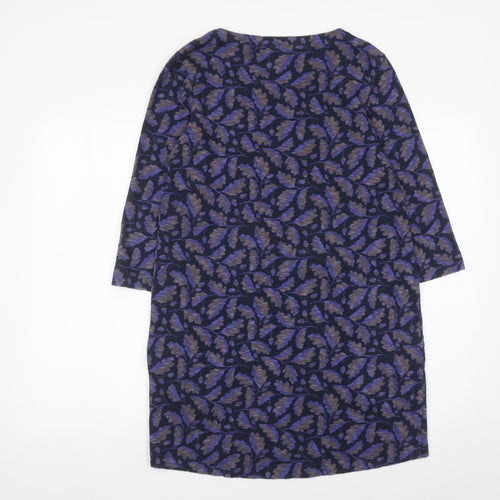 Seasalt Cornwall Women’s Blue Floral Shift Dress Size 8