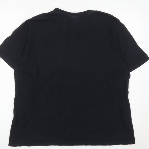 Star Wars Men's Black Large Graphic Movie T-Shirt Cotton