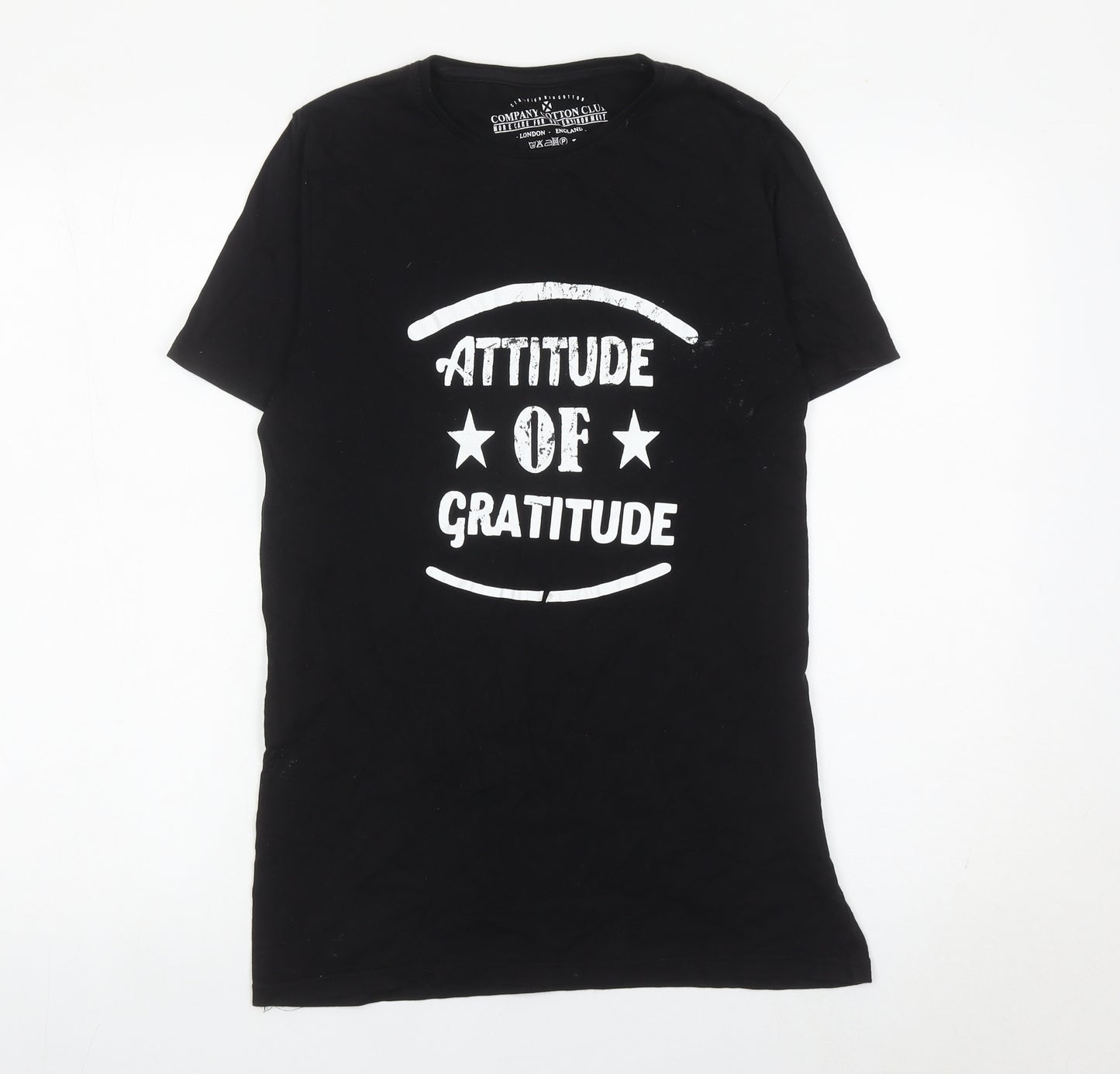 Company Cotton Club Men's Black L Graphic Print T-Shirt