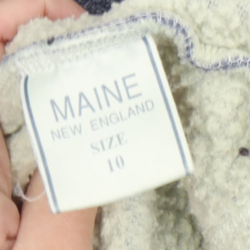 Maine New England Men’s Blue Fleece Waistcoat Bodywarmer Size S