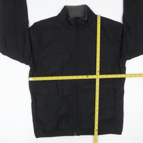GAP Men's Black Small Nylon Full Zip Jacket Coat Casual