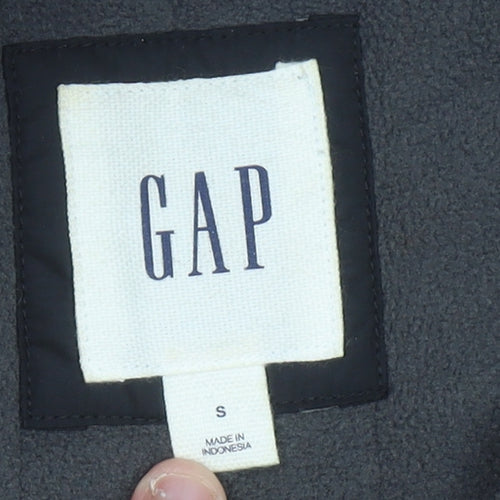 GAP Men's Black Small Nylon Full Zip Jacket Coat Casual
