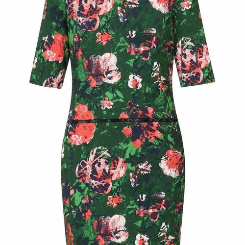 Topshop Women’s Multicoloured Floral Bodycon Dress UK 10