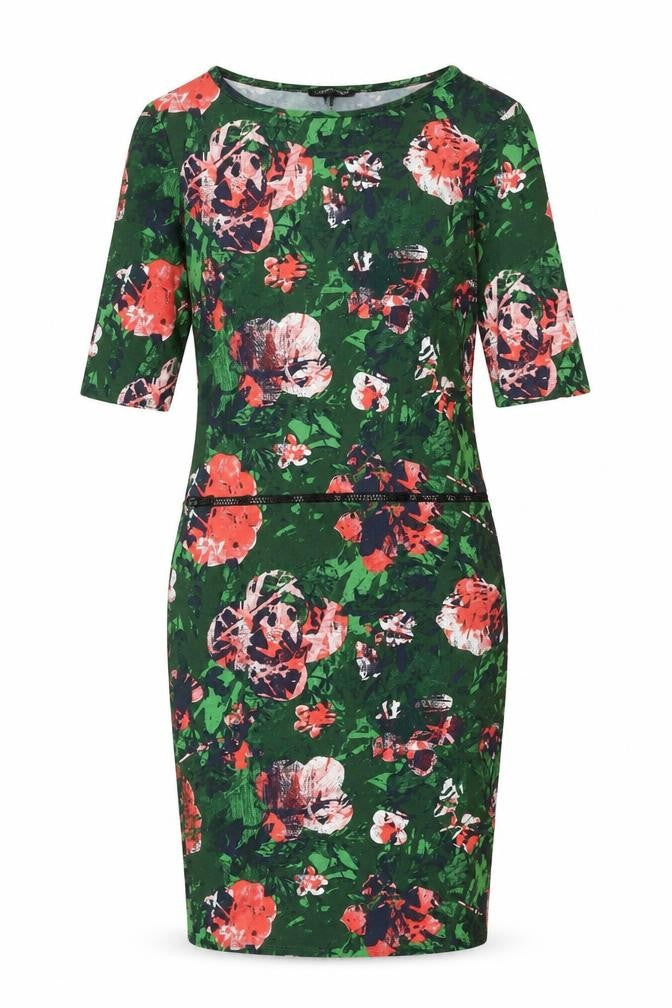 Topshop Women’s Multicoloured Floral Bodycon Dress UK 10