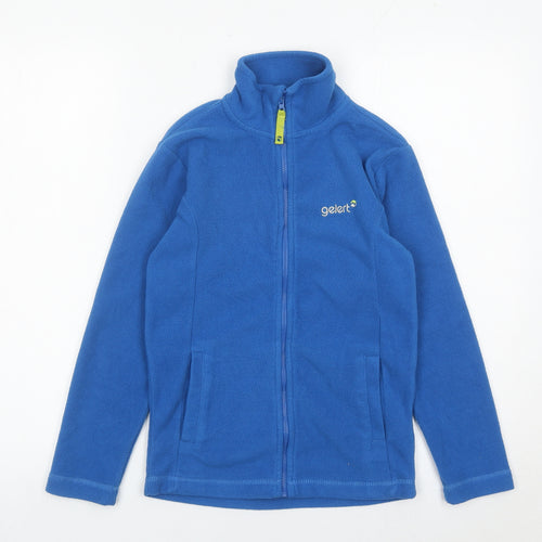 Gelert Boys Blue Fleece Full Zip Jacket 9-10 Years Hiking Outdoor