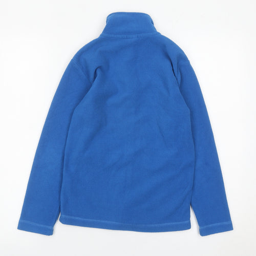 Gelert Boys Blue Fleece Full Zip Jacket 9-10 Years Hiking Outdoor