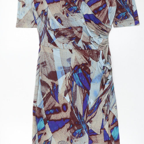 Marks and Spencer Autograph Women’s Multicoloured Size 8 Wrap Dress