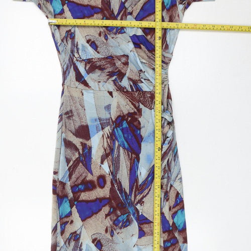 Marks and Spencer Autograph Women’s Multicoloured Size 8 Wrap Dress