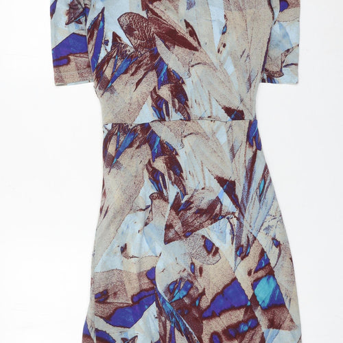 Marks and Spencer Autograph Women’s Multicoloured Size 8 Wrap Dress