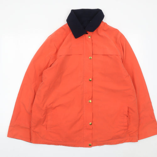 Marks and Spencer Women’s Red Jacket UK 18 Mid-Length Collared