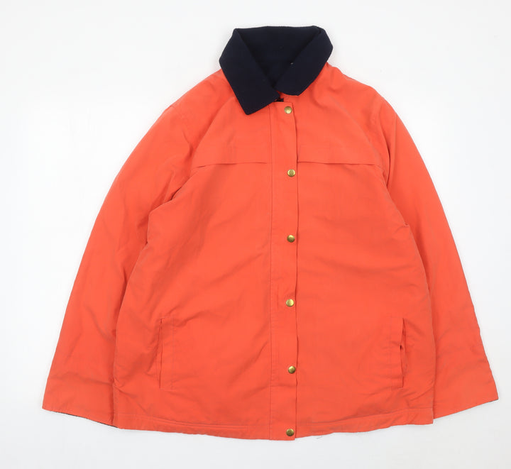 Marks and Spencer Women’s Red Jacket UK 18 Mid-Length Collared