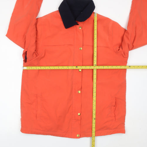Marks and Spencer Women’s Red Jacket UK 18 Mid-Length Collared
