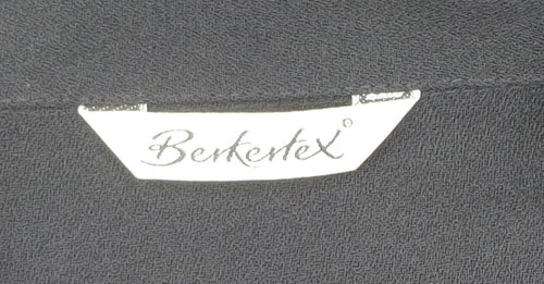 Berkertex Women Black Collared Blouse Size 16 Short Sleeve Workwear