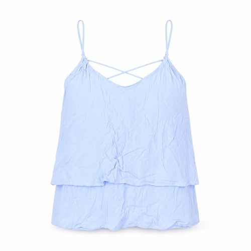 Warehouse Women’s Blue Viscose Camisole Top UK 10